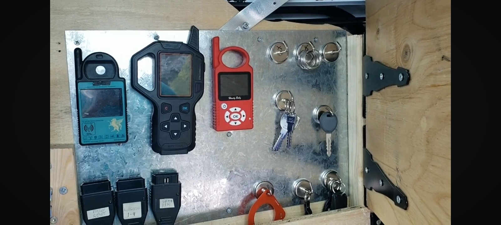 Mobile locksmith van equipped with tools and supplies in Florence, SC